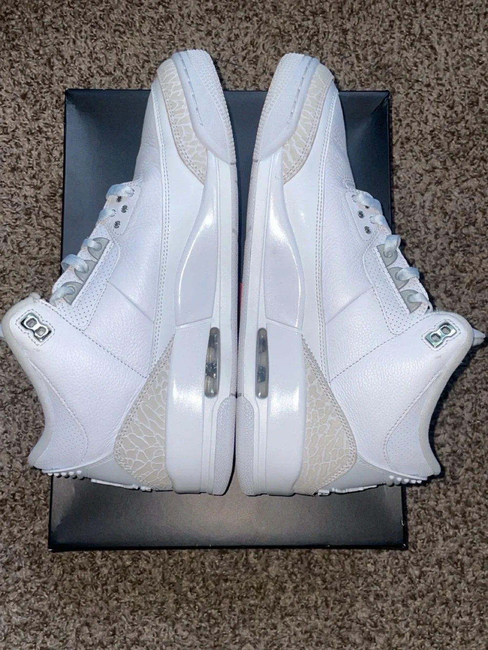 Men’s Nike Air Jordan 3 retro silver pure money